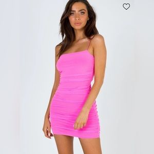 Princess Polly Holloway Wishes Mini Dress- Pink
